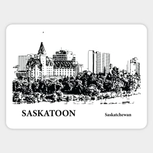 Saskatoon Saskatchewan Sticker